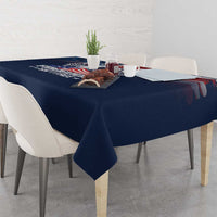 Never Forget Freedom American Memorial Day Tablecloth