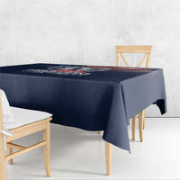 Never Forget Freedom American Memorial Day Tablecloth