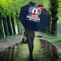 Never Forget Freedom American Memorial Day Umbrella