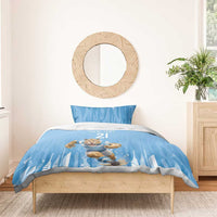 Argentina Rugby Custom Bedding Set Glory Be To Pumas - Wonder Print Shop