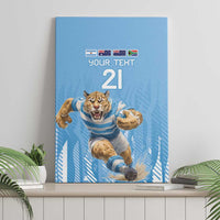 Argentina Rugby Custom Canvas Wall Art Glory Be To Pumas - Wonder Print Shop