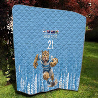 Argentina Rugby Custom Quilt Glory Be To Pumas - Wonder Print Shop