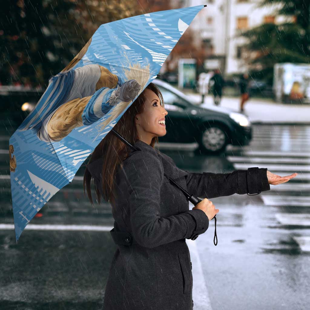 Argentina Rugby Custom Umbrella Glory Be To Pumas - Wonder Print Shop