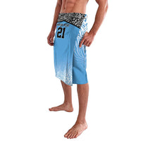 Botswana Cricket Custom Lavalava Baggy Blues Zebra Skins Pattern - Wonder Print Shop