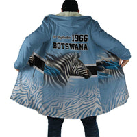Botswana Independence Day 1966 Cloak Tribal Zebra Skins Pattern - Wonder Print Shop