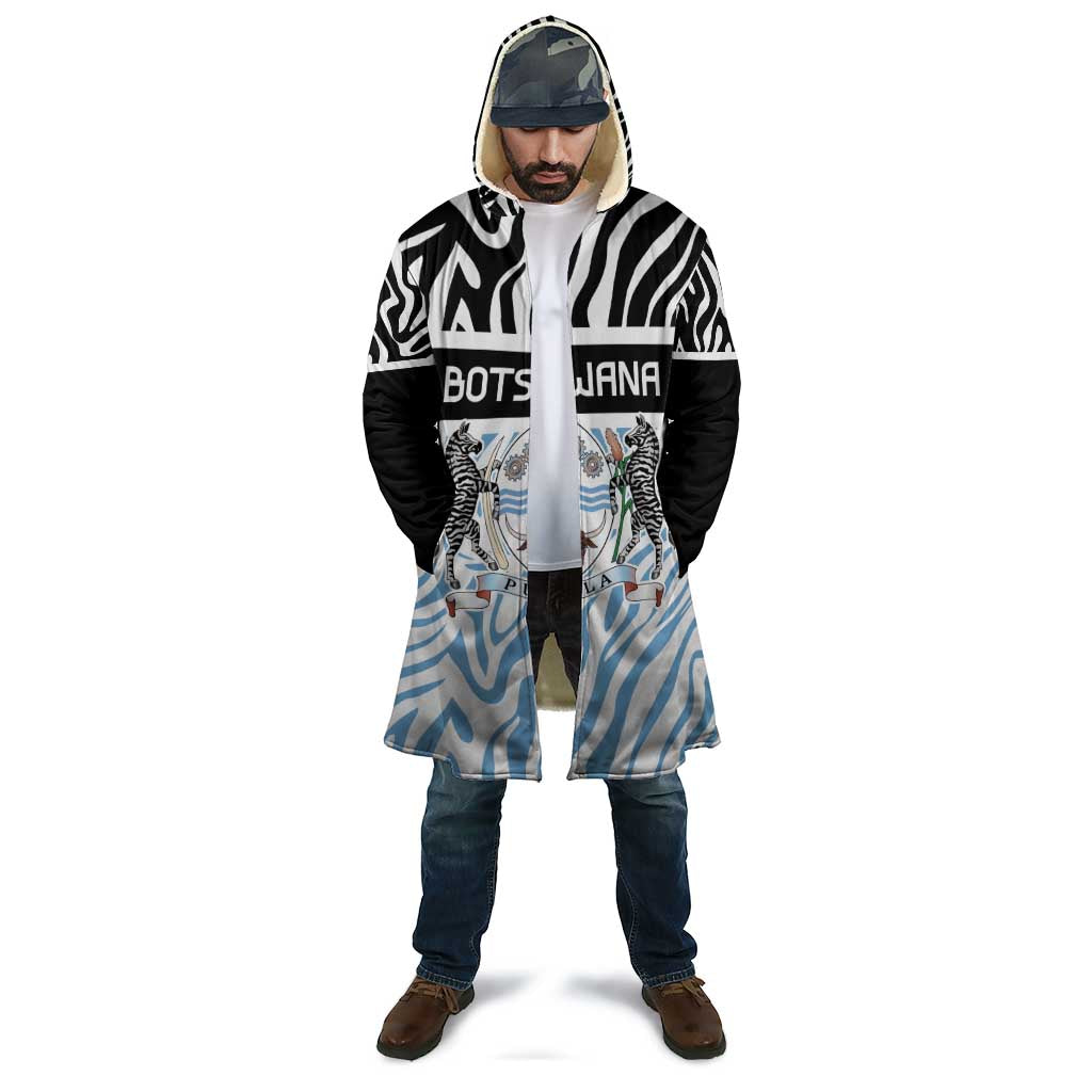 Botswana Personalized Cloak Zebra Skins Pattern - Wonder Print Shop