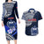 Samoa Rugby Couples Matching Long Sleeve Bodycon Dress and Hawaiian Shirt Proud Samoa World Cup 2023 LT9 - Wonder Print Shop