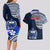 Samoa Rugby Couples Matching Long Sleeve Bodycon Dress and Hawaiian Shirt Proud Samoa World Cup 2023 LT9 - Wonder Print Shop