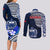 Samoa Rugby Couples Matching Long Sleeve Bodycon Dress and Long Sleeve Button Shirts Proud Samoa World Cup 2023 LT9 - Wonder Print Shop