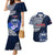 Samoa Rugby Couples Matching Mermaid Dress and Hawaiian Shirt Proud Samoa World Cup 2023 LT9 - Wonder Print Shop