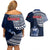 Samoa Rugby Couples Matching Off Shoulder Short Dress and Hawaiian Shirt Proud Samoa World Cup 2023 LT9 - Wonder Print Shop