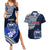 Samoa Rugby Couples Matching Summer Maxi Dress and Hawaiian Shirt Proud Samoa World Cup 2023 LT9 - Wonder Print Shop