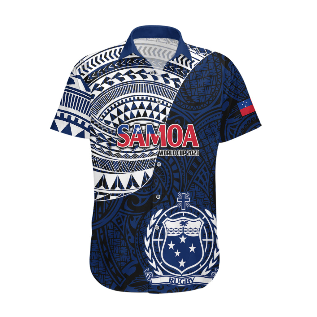 Samoa Rugby Hawaiian Shirt Proud Samoa World Cup 2023 - Wonder Print Shop