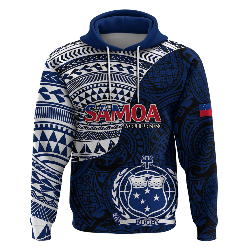 Samoa Rugby Hoodie Proud Samoa World Cup 2023 - Wonder Print Shop