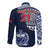 Custom Samoa Rugby Long Sleeve Button Shirt Proud Samoa World Cup 2023 - Wonder Print Shop