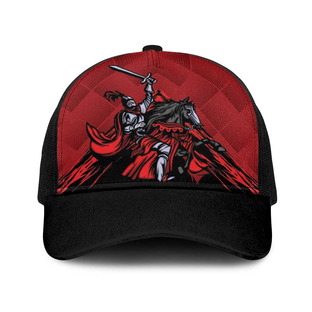 Caribbean Cricket Trinidad and Tobago Cricket Baseball Net Cap TKR Champions 2025 Red Edition LT9