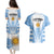 Argentina Rugby Couples Matching Puletasi Dress and Hawaiian Shirt World Cup 2023 Los Pumas Go Champion LT9 - Wonder Print Shop