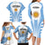 Argentina Rugby Family Matching Long Sleeve Bodycon Dress and Hawaiian Shirt World Cup 2023 Los Pumas Go Champion LT9 - Wonder Print Shop