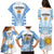 Argentina Rugby Family Matching Puletasi Dress and Hawaiian Shirt World Cup 2023 Los Pumas Go Champion - Wonder Print Shop