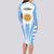 Argentina Rugby Long Sleeve Bodycon Dress World Cup 2023 Los Pumas Go Champion - Wonder Print Shop