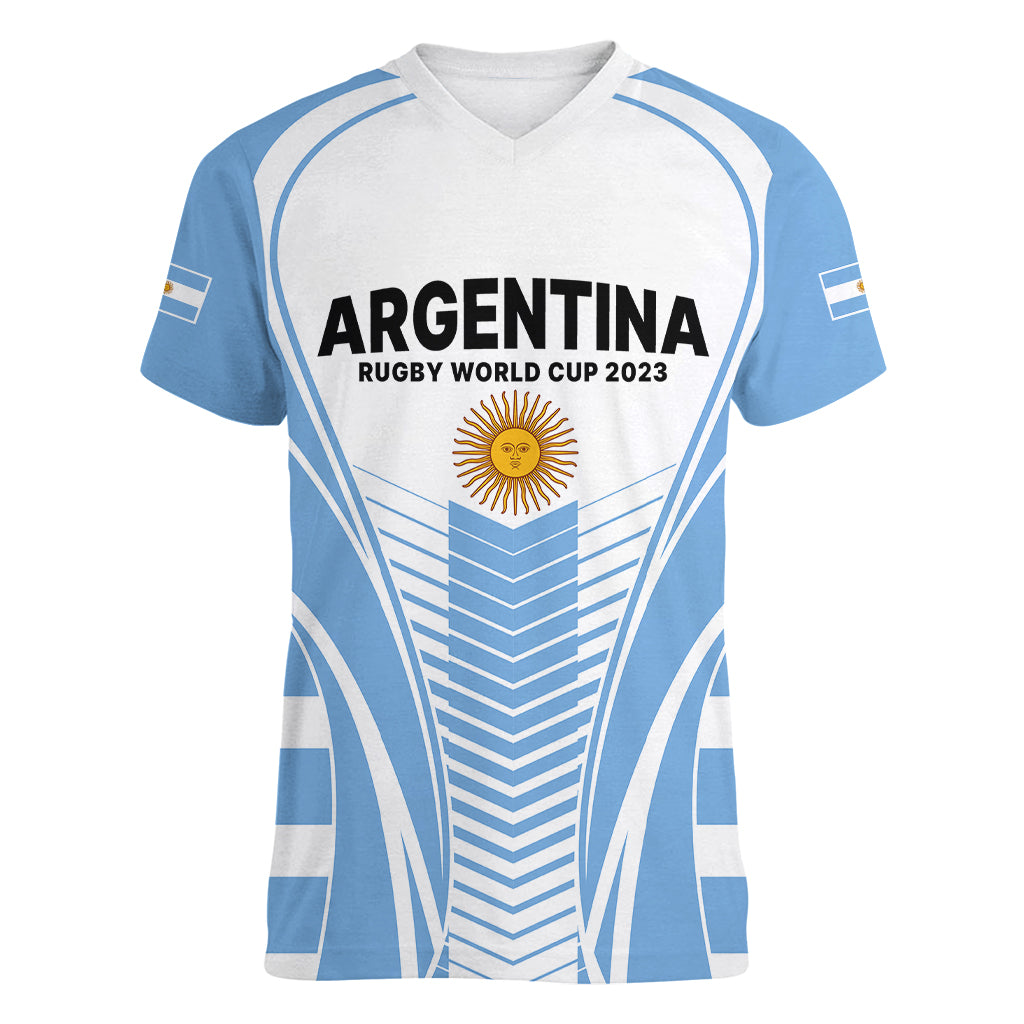 argentina-rugby-women-v-neck-t-shirt-world-cup-2023-los-pumas-go-champion