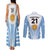 Custom Argentina Rugby Couples Matching Tank Maxi Dress and Long Sleeve Button Shirts World Cup 2023 Los Pumas Go Champion LT9 - Wonder Print Shop