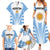 Custom Argentina Rugby Family Matching Summer Maxi Dress and Hawaiian Shirt World Cup 2023 Los Pumas Go Champion - Wonder Print Shop