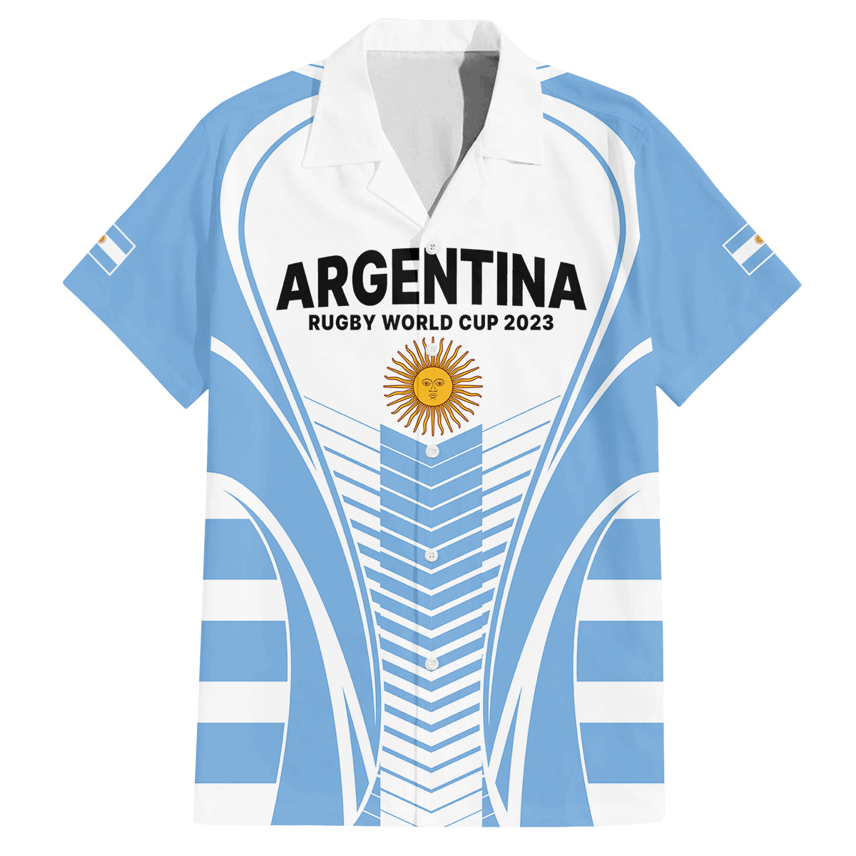 Custom Argentina Rugby Kid Hawaiian Shirt World Cup 2023 Los Pumas Go Champion - Wonder Print Shop