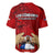 Chile Rugby Baseball Jersey Los Condores Mascot with Bellflower World Cup 2023 LT9 - Wonder Print Shop