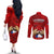 chile-rugby-couples-matching-off-the-shoulder-long-sleeve-dress-and-long-sleeve-button-shirts-los-condores-mascot-with-bellflower-world-cup-2023