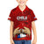 Chile Rugby Family Matching Long Sleeve Bodycon Dress and Hawaiian Shirt Los Condores Mascot with Bellflower World Cup 2023 LT9 - Wonder Print Shop