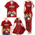 Chile Rugby Family Matching Tank Maxi Dress and Hawaiian Shirt Los Condores Mascot with Bellflower World Cup 2023 - Wonder Print Shop