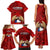 Chile Rugby Family Matching Tank Maxi Dress and Hawaiian Shirt Los Condores Mascot with Bellflower World Cup 2023 - Wonder Print Shop