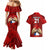 Custom Chile Rugby Couples Matching Mermaid Dress and Hawaiian Shirt Los Condores Mascot with Bellflower World Cup 2023 LT9 - Wonder Print Shop