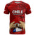 Custom Chile Rugby T Shirt Los Condores Mascot with Bellflower World Cup 2023 - Wonder Print Shop