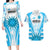 Uruguay Rugby Couples Matching Long Sleeve Bodycon Dress and Hawaiian Shirt World Cup 2023 Go Los Teros LT9 - Wonder Print Shop