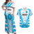 Uruguay Rugby Couples Matching Off Shoulder Maxi Dress and Hawaiian Shirt World Cup 2023 Go Los Teros LT9 - Wonder Print Shop