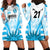 Custom Uruguay Rugby Hoodie Dress World Cup 2023 Go Los Teros - Wonder Print Shop