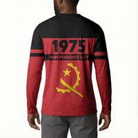 Angola Independence Day 1975 Button Sweatshirt