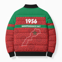 Morocco Independence Day 1956 Bomber Puffer Jacket