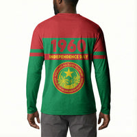 Mauritania Independence Day 1960 Button Sweatshirt