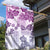 Vintage Hawaii Garden Flag Hibiscus Tapa Tribal With Hawaiian Quilt Pattern Violet - Wonder Print Shop