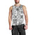 Hawaii Tapa Tribal Men Tank Top With Hawaiian Quilt Pattern Black - Wonder Print Shop