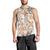 Hawaii Tapa Tribal Men Tank Top With Hawaiian Quilt Pattern Gold - Wonder Print Shop