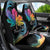 Rainbow Maple Leaf Car Seat Cover Canada Pride Show Your Colors LT9 - Wonder Print Shop