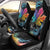 Rainbow Maple Leaf Car Seat Cover Canada Pride Show Your Colors LT9 - Wonder Print Shop