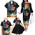 Rainbow Maple Leaf Family Matching Off The Shoulder Long Sleeve Dress and Hawaiian Shirt Canada Pride Show Your Colors - Wonder Print Shop