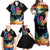 Rainbow Maple Leaf Family Matching Off Shoulder Maxi Dress and Hawaiian Shirt Canada Pride Show Your Colors LT9 - Wonder Print Shop