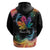 Rainbow Maple Leaf Hoodie Canada Pride Show Your Colors - Wonder Print Shop