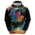 Rainbow Maple Leaf Hoodie Canada Pride Show Your Colors - Wonder Print Shop